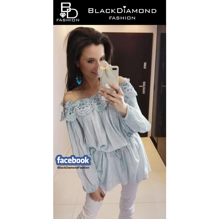 BLUZKA TUNIKA AMANDA BABY BLUE