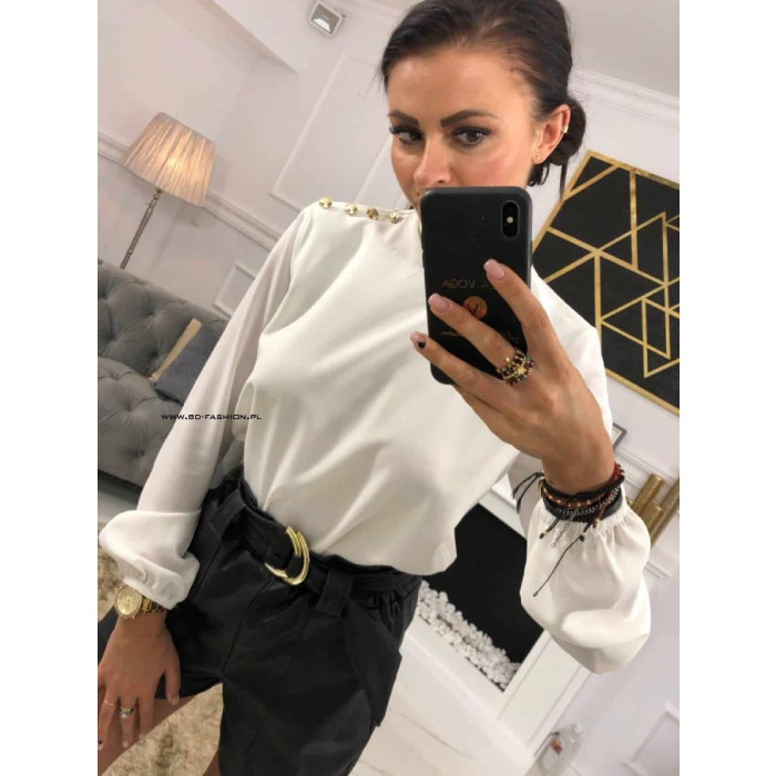 BODY KOSZULOWE GOLF BALMAIN WHITE