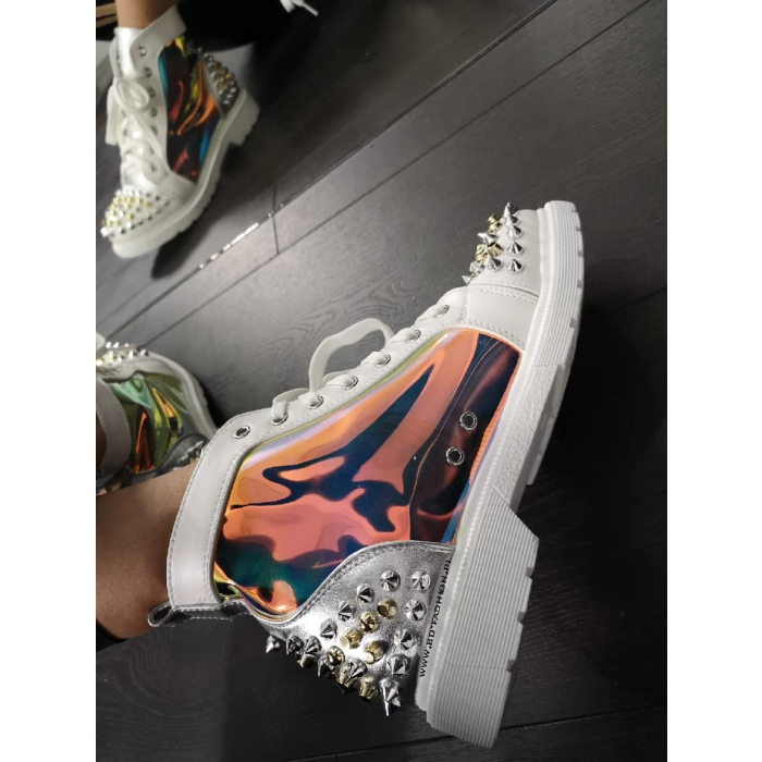 BUTY BOTKI WORKERY ĆWIEKI HOLOGRAMOWE