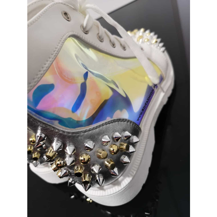 BUTY BOTKI WORKERY ĆWIEKI HOLOGRAMOWE