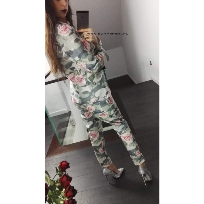 GARNITUR MILITARY MORO ROSA