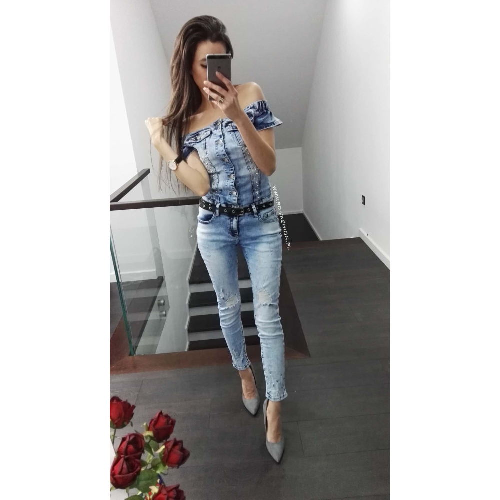 KOMBINEZON DENIM STAR JEANS