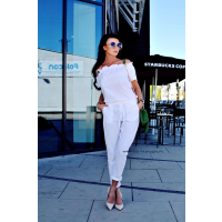 KOMBINEZON LNIANY VIP WHITE