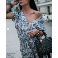 KOMBINEZON SNAKE SPRING GRAY