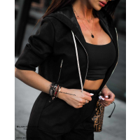 KOMPLET DRES SUEDE EXCLUSIVE BLACK