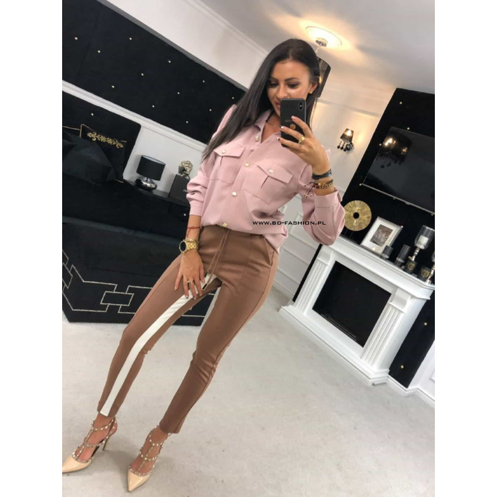KOSZULA BALMAIN SPRING DARK PINK