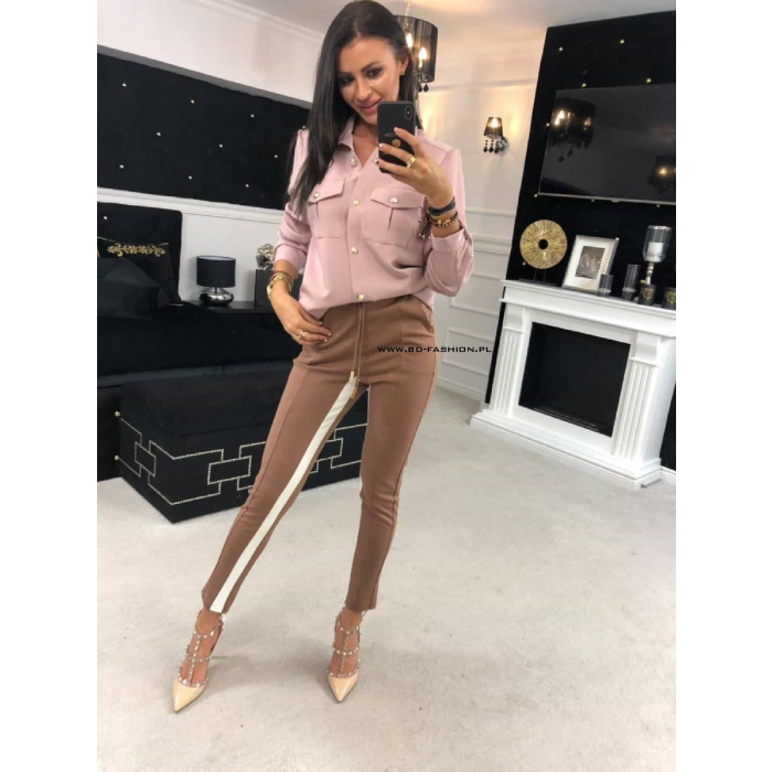 KOSZULA BALMAIN SPRING DARK PINK