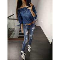KOSZULA HISZPANKA JEANS