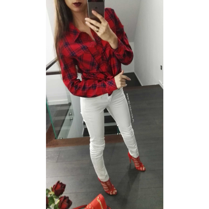 KOSZULA KRATA RED