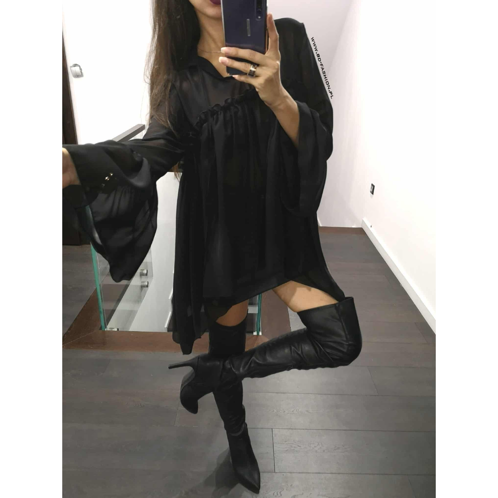 KOSZULA OVERSIZE MONALISA BLACK