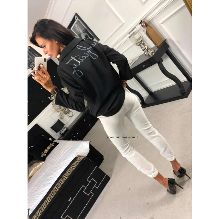 SPODNIE CASUAL WHITE