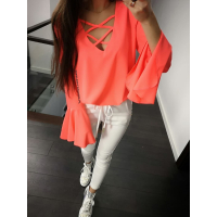 KOSZULA SPIDER LATINO NEON ORANGE