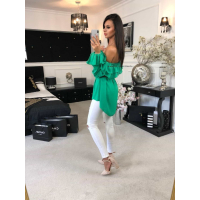 KOSZULA TUNIKA FLOUNCE GREEN