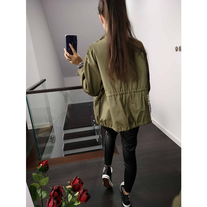 KURTKA PARKA OVERSIZE KHAKI