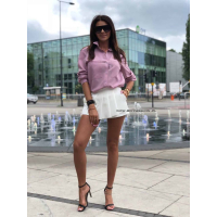 KOSZULA BASIC DARK BABY PINK