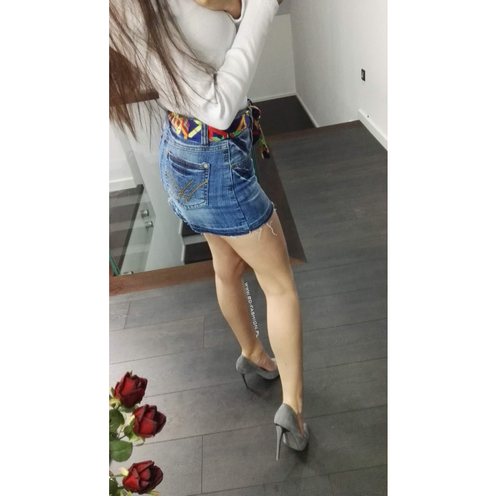SPÓDNICA DENIM SHORT