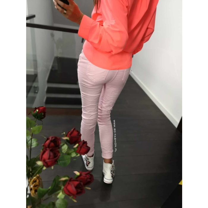 SPODNIE PERLS BABY PINK