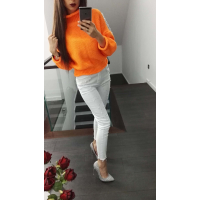 SPODNIE PERL WHITE