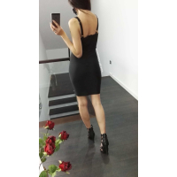SUKIENKA BANDAGE BLACK