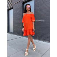 SUKIENKA CASUAL BEST ORANGE