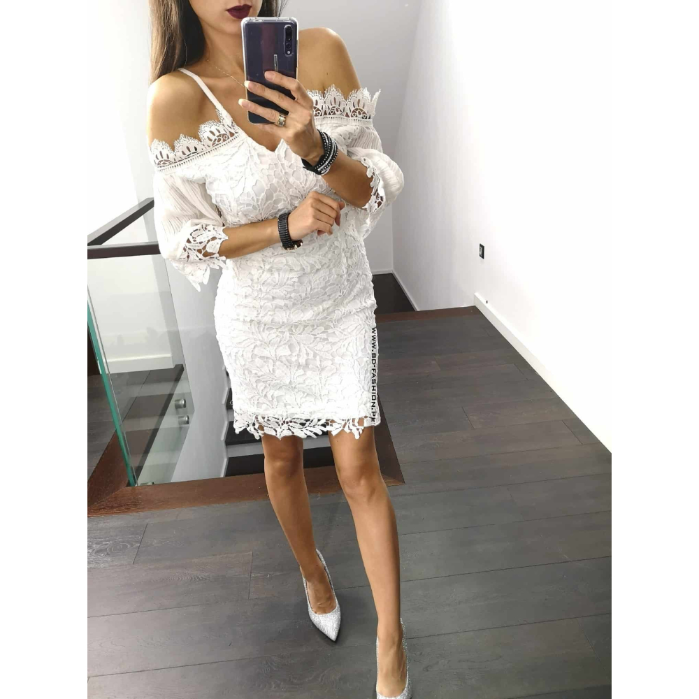 SUKIENKA GLAMOUR WHITE