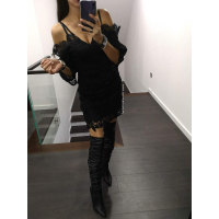 SUKIENKA GLAMOUR BLACK