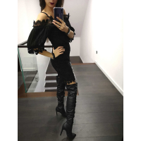 SUKIENKA GLAMOUR BLACK