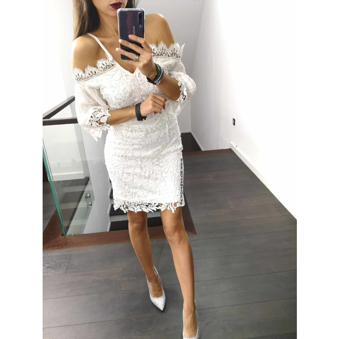 SUKIENKA GLAMOUR WHITE