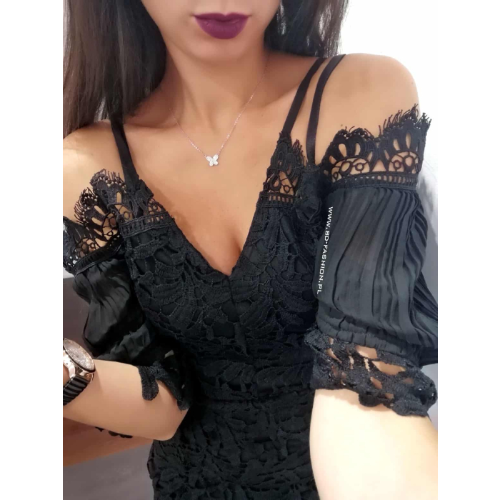 SUKIENKA GLAMOUR BLACK