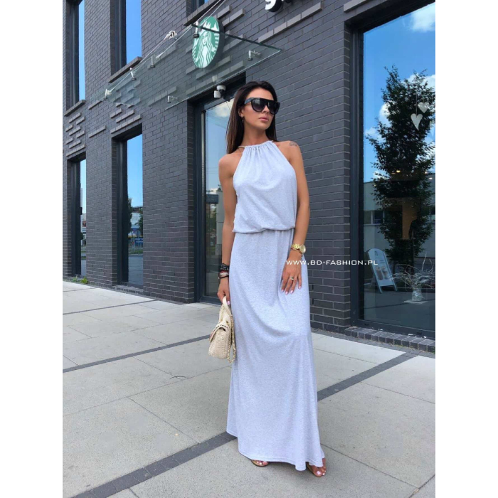 SUKIENKA MARINA MAXI GRAY