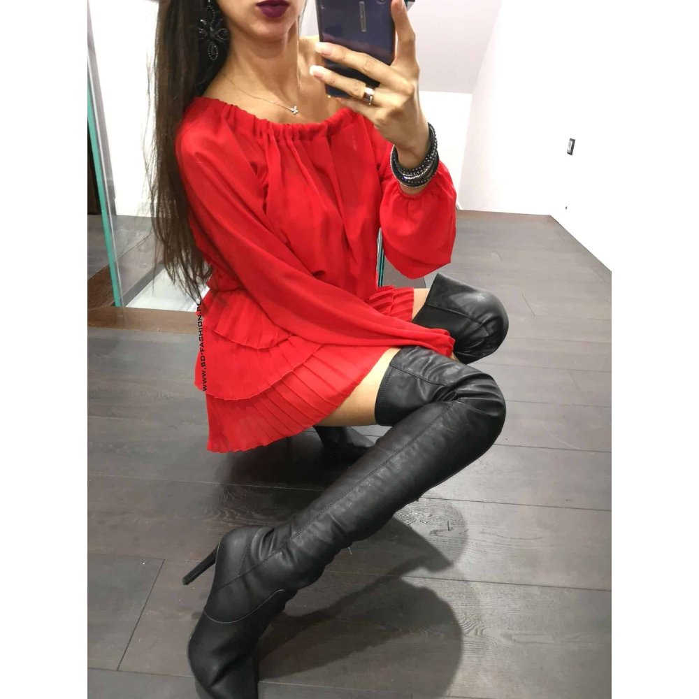 SUKIENKA PLEASS RED