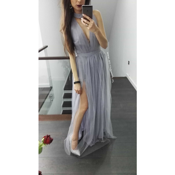 SUKIENKA STARLA GRAY