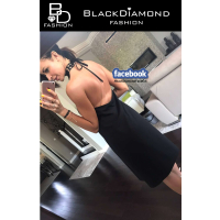 SUKIENKA SUSANA OCZKA PLECY BLACK