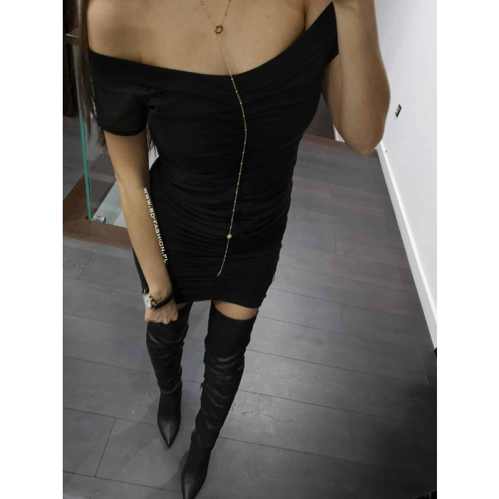 SUKIENKA TIUL BLACK