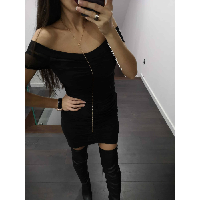 SUKIENKA TIUL BLACK