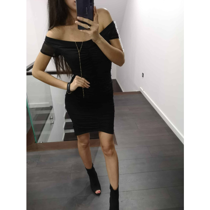 SUKIENKA TIUL BLACK