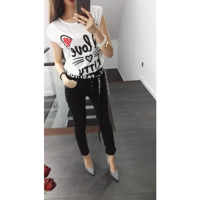 T-SHIRT I LOVE KITTY