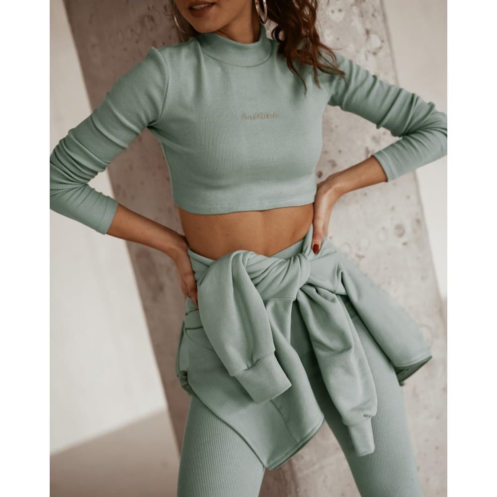 KOMPLET DRES STRIPPED LOOK OLIWKA