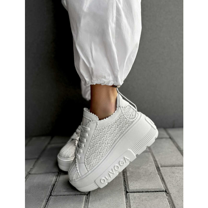 BUTY DAMSKIE SNEAKERSY OLAVOGA SHOES VACANCY ECRU
