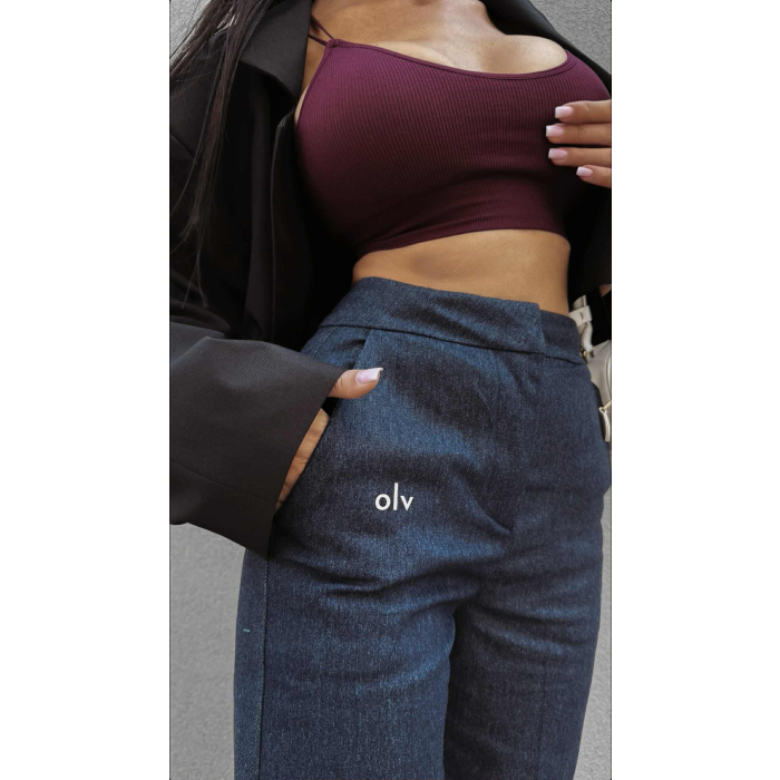 SPODNIE DENIM OLAVOGA FROSTED JEANS