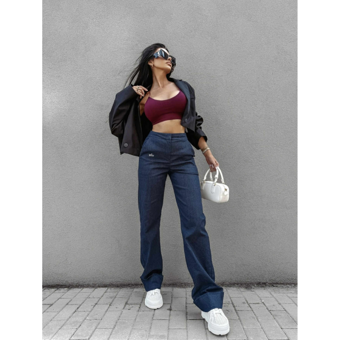 SPODNIE DENIM OLAVOGA FROSTED JEANS